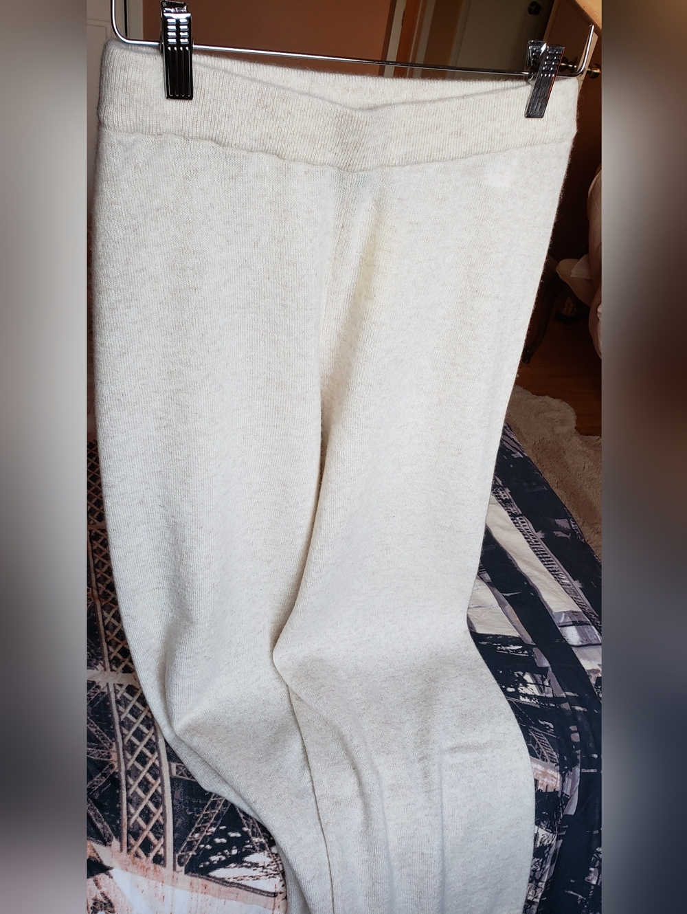 NWT Tahari 100% Cashmere Wide-Leg Knit Pants - Picture 6 of 7